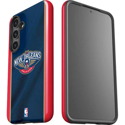 NBA New Orleans Pelicans Jersey Galaxy S25 Plus Impact Case
