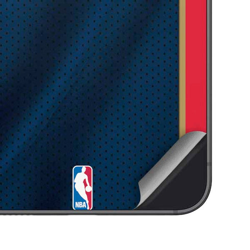 NBA New Orleans Pelicans Jersey Galaxy S25 Plus Skin