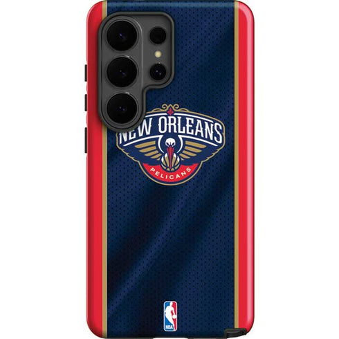 NBA New Orleans Pelicans Jersey Galaxy S26 Ultra Impact Case