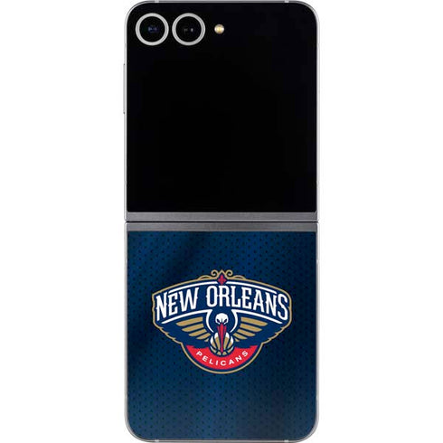NBA New Orleans Pelicans Jersey Galaxy Z Flip6 Skin