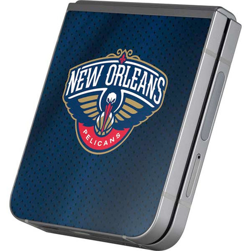 NBA New Orleans Pelicans Jersey Galaxy Z Flip6 Skin
