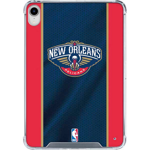 NBA New Orleans Pelicans Jersey iPad 11th Gen (2025) Clear Case