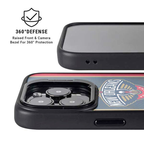 NBA New Orleans Pelicans Jersey iPhone 14 Pro Max Kickstand Case