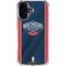 NBA New Orleans Pelicans Jersey iPhone 16 Clear Case