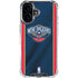 NBA New Orleans Pelicans Jersey iPhone 16 Clear Case