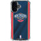 NBA New Orleans Pelicans Jersey iPhone 16 Plus Clear Case