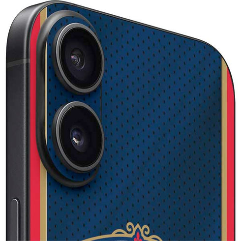 NBA New Orleans Pelicans Jersey iPhone 16 Plus Skin
