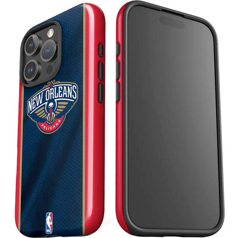 NBA New Orleans Pelicans Jersey iPhone 16 Pro Impact Case