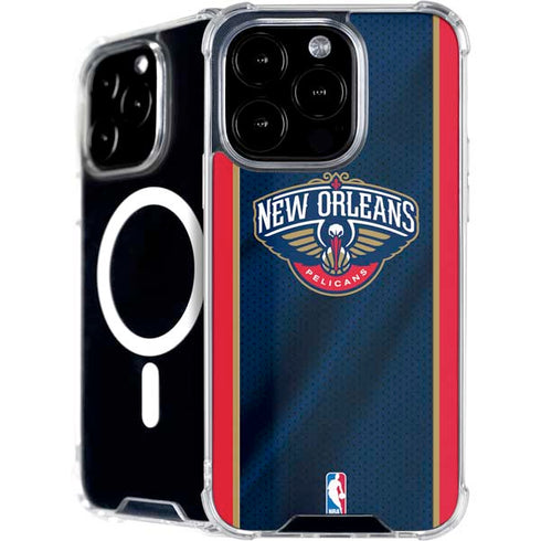 NBA New Orleans Pelicans Jersey iPhone 16 Pro Max MagSafe Case