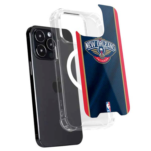 NBA New Orleans Pelicans Jersey iPhone 16 Pro Max MagSafe Case