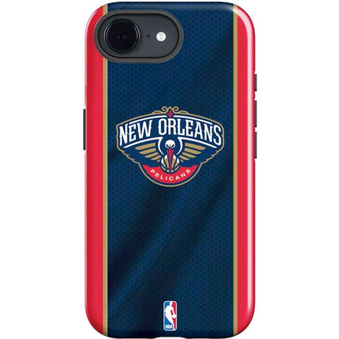 NBA New Orleans Pelicans Jersey iPhone 16e Impact Case