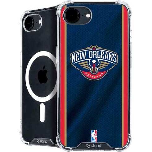 NBA New Orleans Pelicans Jersey iPhone 16e MagSafe Case