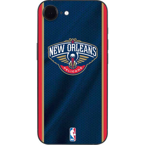 NBA New Orleans Pelicans Jersey iPhone 16e Skin