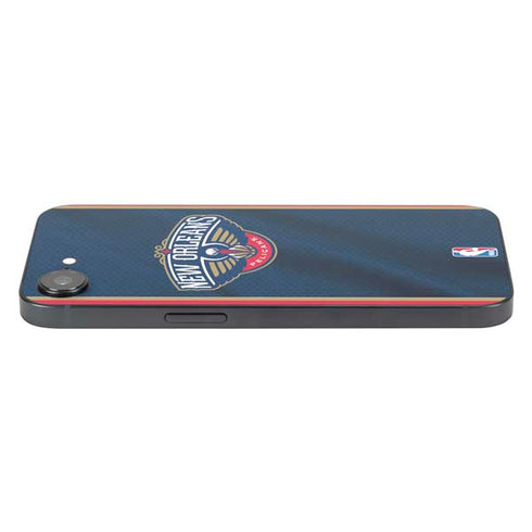 NBA New Orleans Pelicans Jersey iPhone 16e Skin