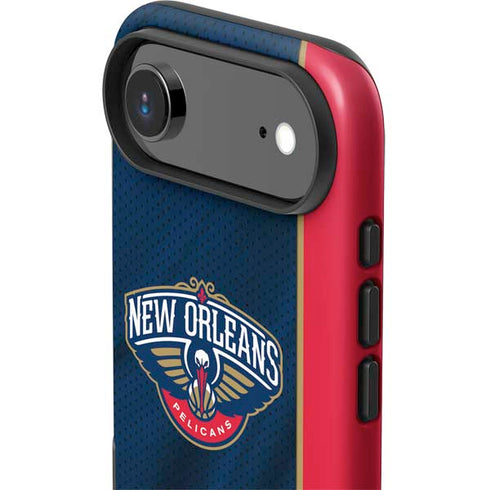 NBA New Orleans Pelicans Jersey iPhone 17 Air Impact Case