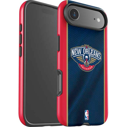 NBA New Orleans Pelicans Jersey iPhone 17 Air Impact Case
