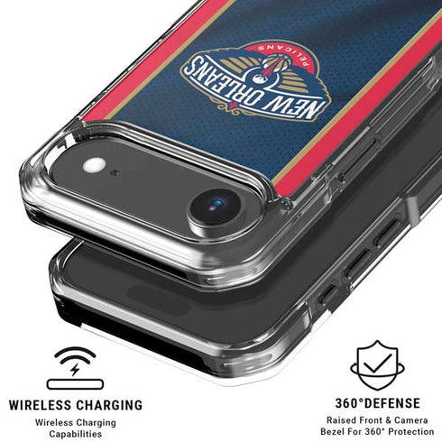 NBA New Orleans Pelicans Jersey iPhone 17 Air MagSafe Case