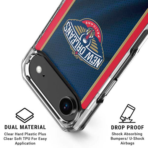 NBA New Orleans Pelicans Jersey iPhone 17 Air MagSafe Case