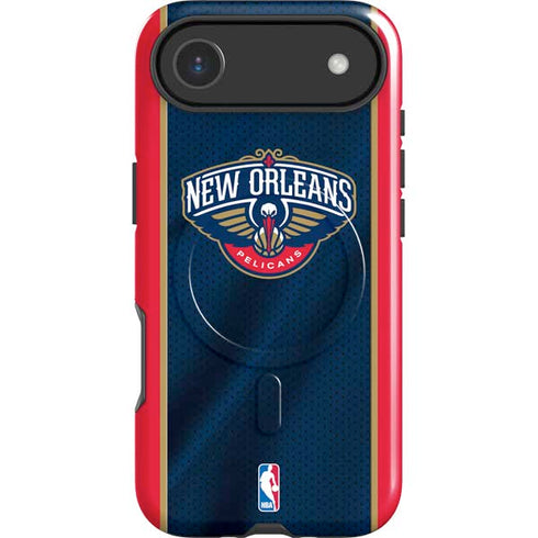 NBA New Orleans Pelicans Jersey iPhone 17 Air Magsafe Impact Case