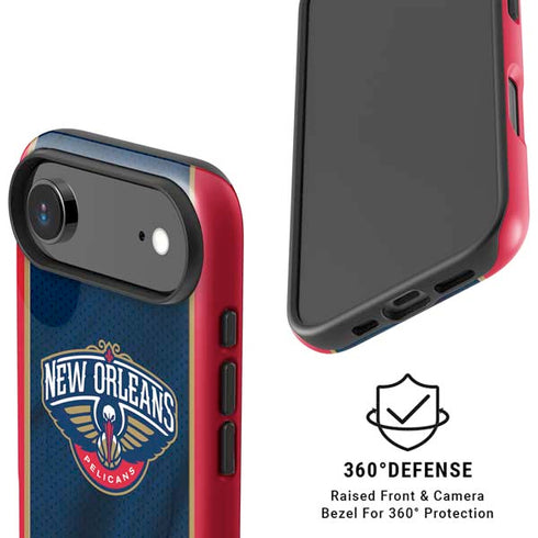 NBA New Orleans Pelicans Jersey iPhone 17 Air Magsafe Impact Case