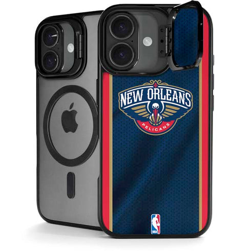 NBA New Orleans Pelicans Jersey iPhone 17 Kickstand Case