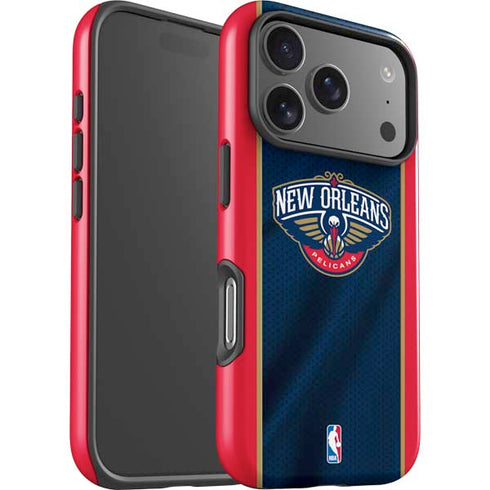 NBA New Orleans Pelicans Jersey iPhone 17 Pro Impact Case
