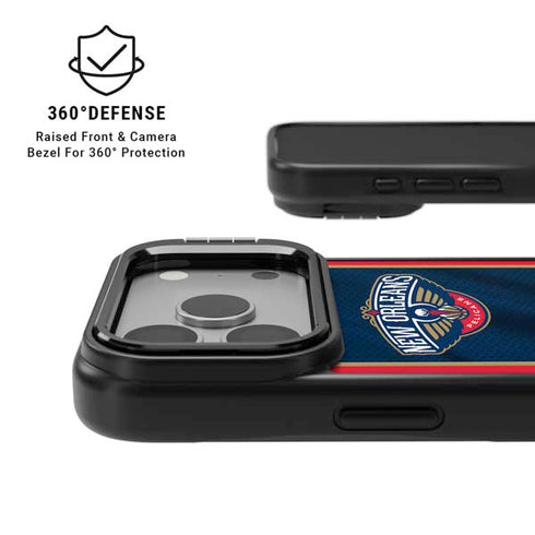 NBA New Orleans Pelicans Jersey iPhone 17 Pro Kickstand Case
