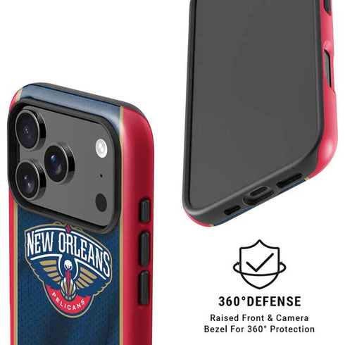NBA New Orleans Pelicans Jersey iPhone 17 Pro Magsafe Impact Case