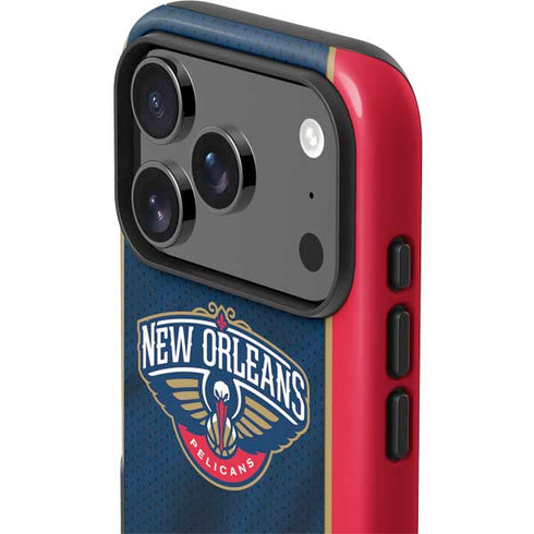 NBA New Orleans Pelicans Jersey iPhone 17 Pro Max Impact Case