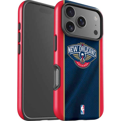 NBA New Orleans Pelicans Jersey iPhone 17 Pro Max Impact Case