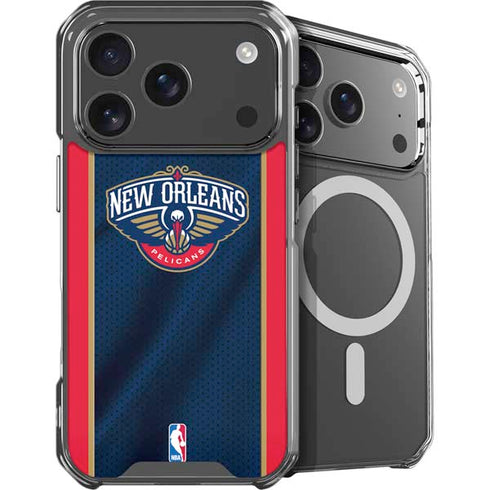 NBA New Orleans Pelicans Jersey iPhone 17 Pro Max MagSafe Case