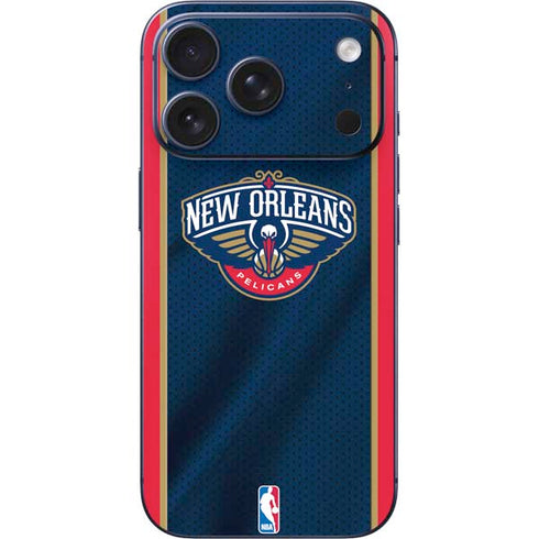 NBA New Orleans Pelicans Jersey iPhone 17 Pro Max Skin