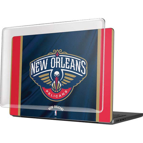 NBA New Orleans Pelicans Jersey MacBook Pro 14in (2021-24) Case plus Skin