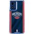 NBA New Orleans Pelicans Jersey Moto G 5G (2024) Clear Case