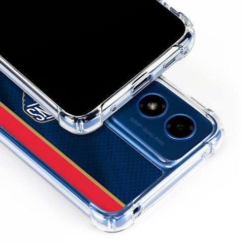 NBA New Orleans Pelicans Jersey Moto G Play 4G (2024) Clear Case