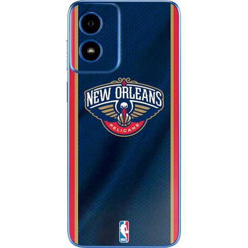 NBA New Orleans Pelicans Jersey Moto G Play 4G (2024) Skin
