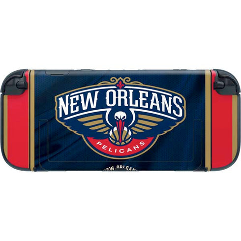 NBA New Orleans Pelicans Jersey Nintendo Switch 2 (2025) with Joy-Con Skin