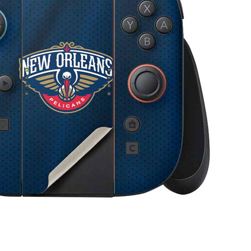 NBA New Orleans Pelicans Jersey Nintendo Switch 2 (2025) Joy-Con Controller Skin