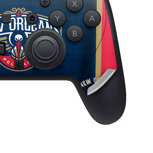 NBA New Orleans Pelicans Jersey Nintendo Switch 2 (2025) Pro Controller Skin