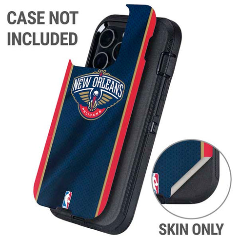 NBA New Orleans Pelicans Jersey Otterbox Defender iPhone Skin