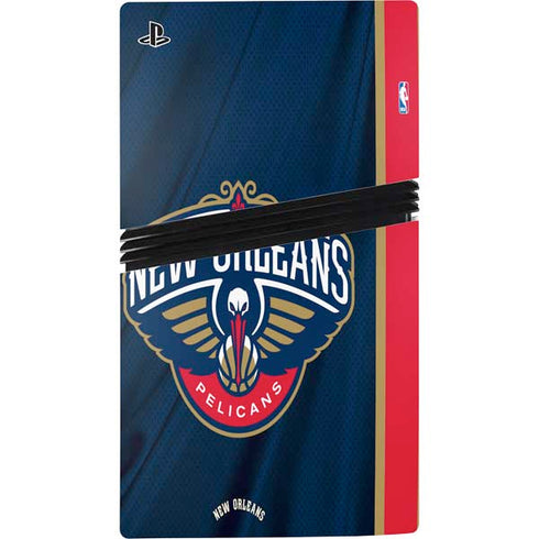 NBA New Orleans Pelicans Jersey PS5 Pro Console Skin
