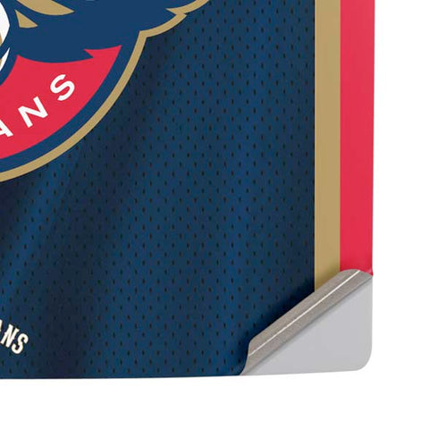 NBA New Orleans Pelicans Jersey PS5 Pro Disk Console Skin