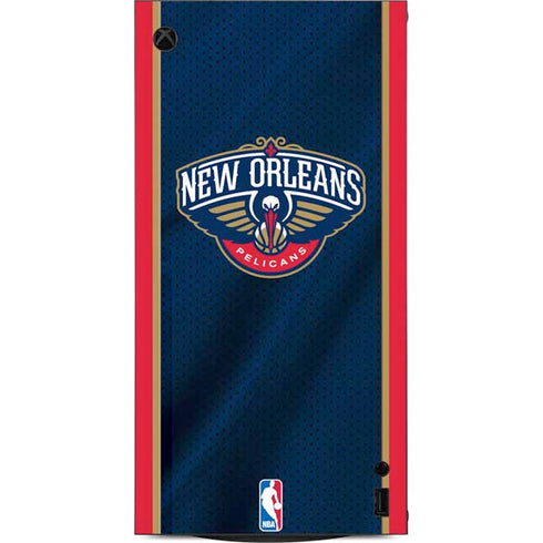 NBA New Orleans Pelicans Jersey XBox Series X Digital Edition Console Skin