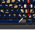 NBA New Orleans Pelicans Distressed K95 RGB PLATINUM Mechanical Gaming Keyboard Skin