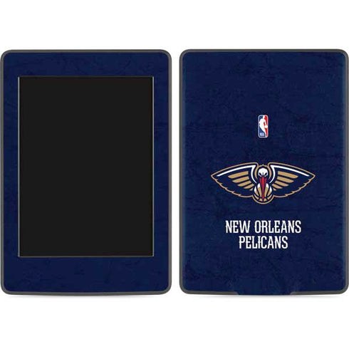 NBA New Orleans Pelicans Distressed Amazon Kindle Skin