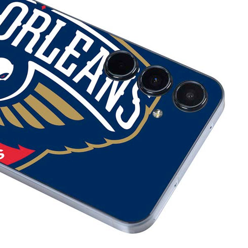 NBA New Orleans Pelicans Large Logo Galaxy A35 5G Skin