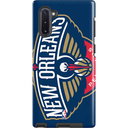 NBA New Orleans Pelicans Large Logo Galaxy Cases