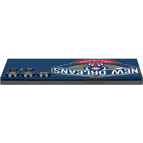 NBA New Orleans Pelicans Large Logo Galaxy Skins