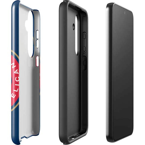 NBA New Orleans Pelicans Large Logo Galaxy S25 Impact Case