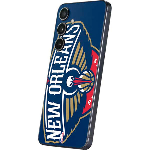 NBA New Orleans Pelicans Large Logo Galaxy S25 Plus Skin